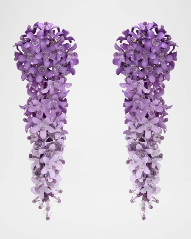 Cascading Flower Earring